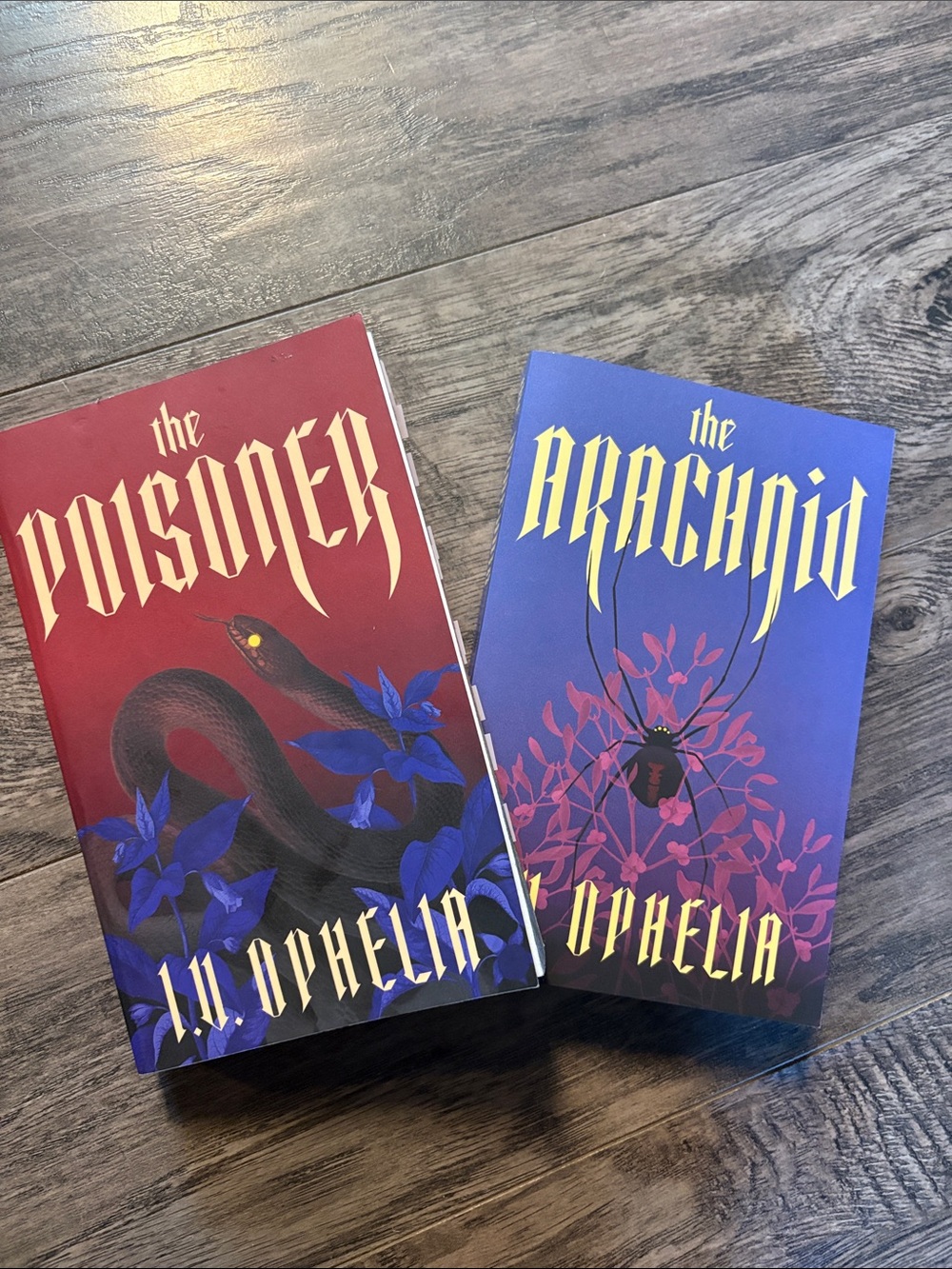 Bundle of two books by I.V. Ophelia